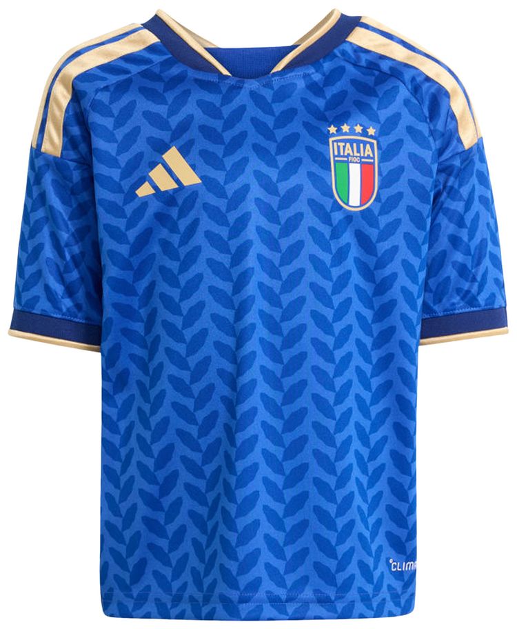 Adidas Italy 26 Home Set Bold Blue