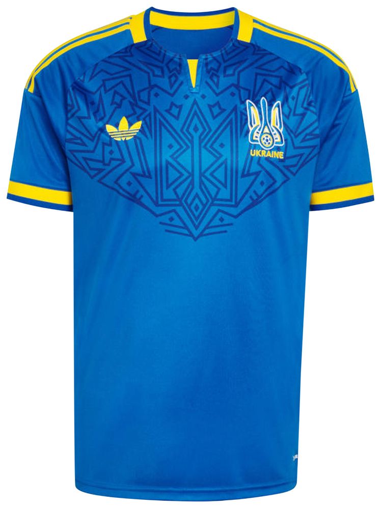 Adidas Ukraine 26 Away Jersey Glow Blue