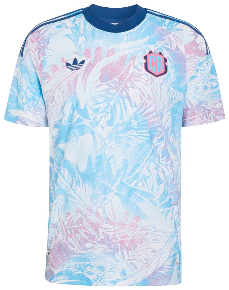 Adidas Costa Rica 26 Away Authentic Jersey Semi Blue Burst