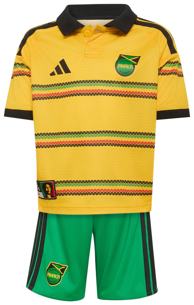 Adidas Jamaica 26 x Bob Marley Home Set Bold Gold