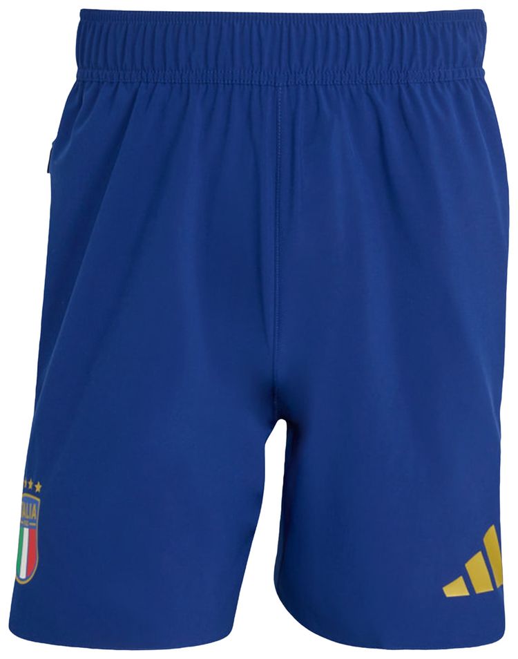 Adidas Italy Tiro Travel Shorts Victory Blue