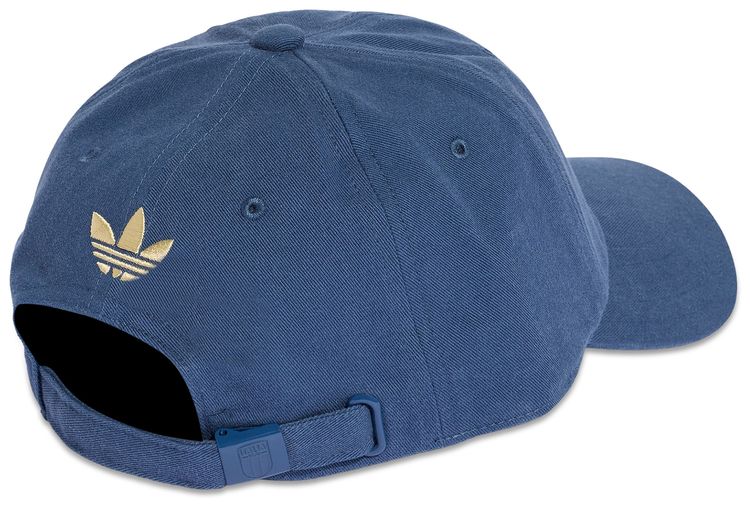 Adidas Italy 26 Dad Cap Night MarineLight Football Gold