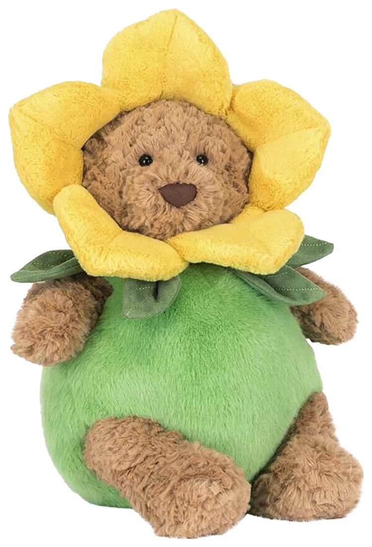 Jellycat Bartholomew Bear Daffodil Outfit