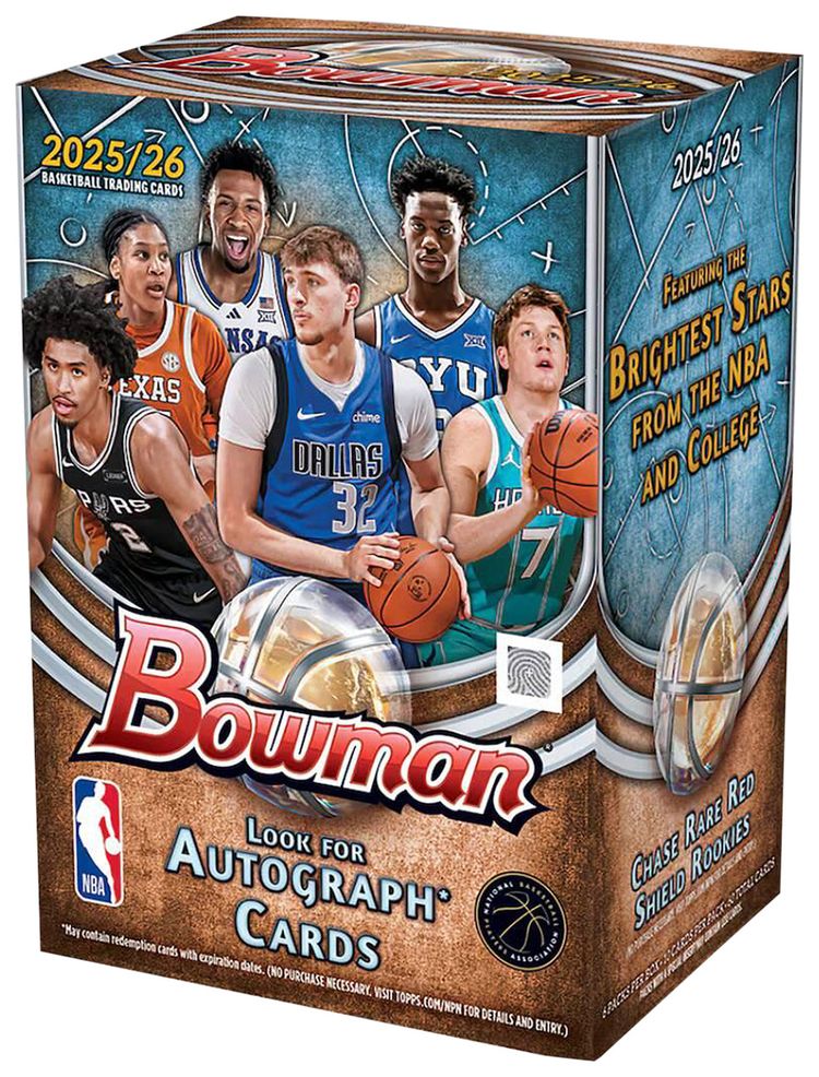 2025 26 Bowman Basketball Blaster Box