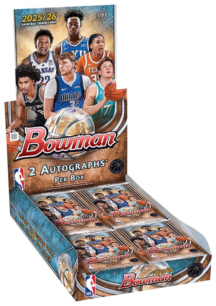 2025 26 Bowman Basketball Hobby Box