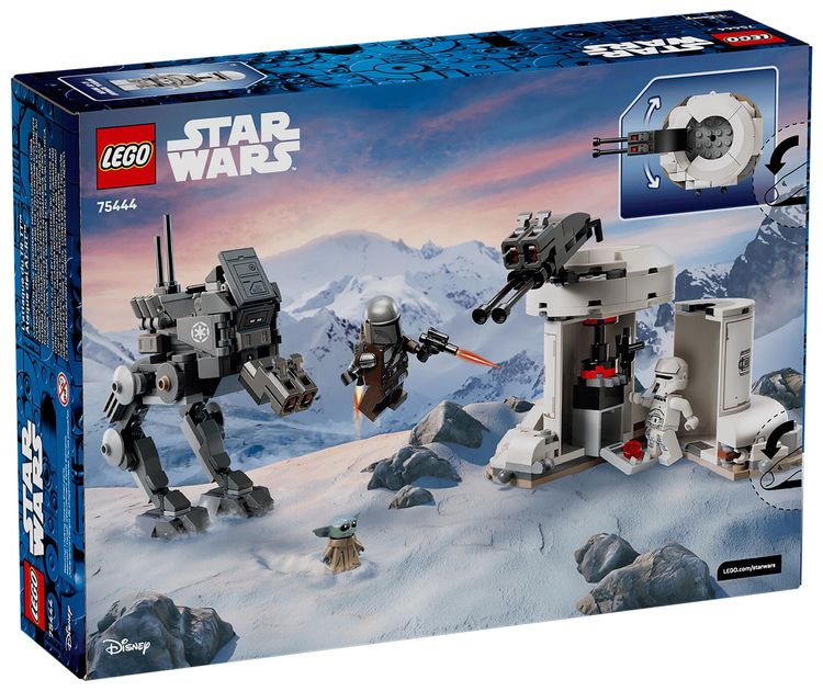 LEGO Star Wars The Mandalorian  Grogu AT RT Attack
