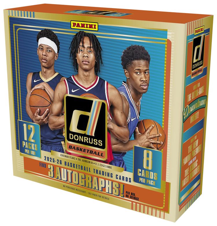 2025 26 Panini Donruss Basketball Hobby Box