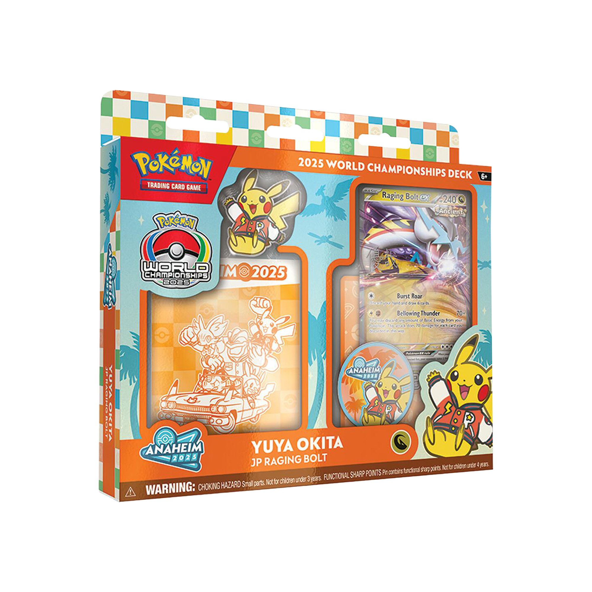 Buy 2025 Pokémon TCG World Championship Deck 'JP Raging Bolt