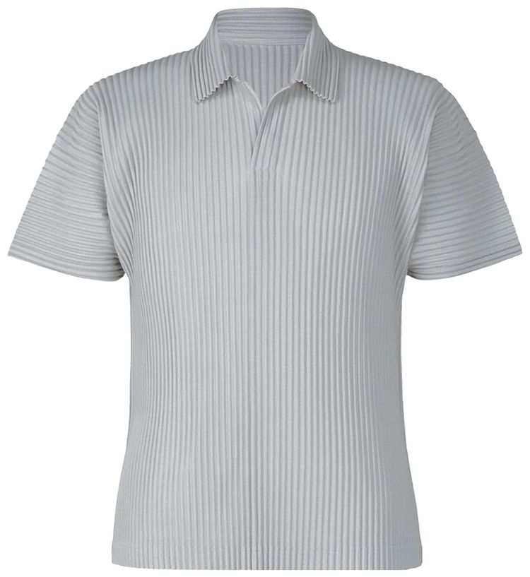 Issey Miyake Polo Light Grey