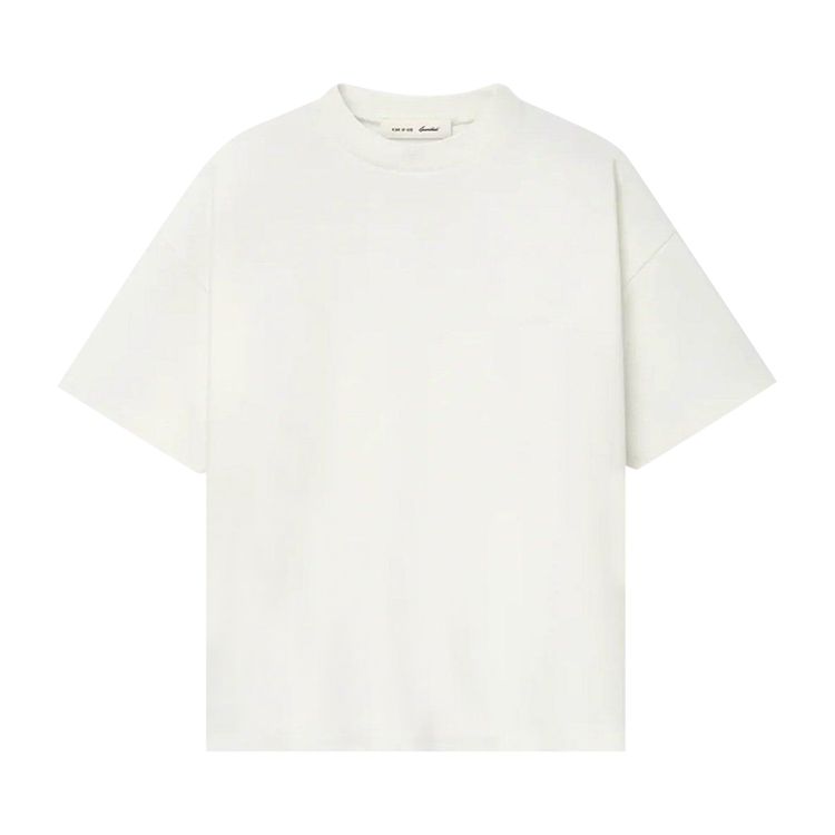 Fear of God Essentials Signature 90s Short Sleeve Tee Ivory