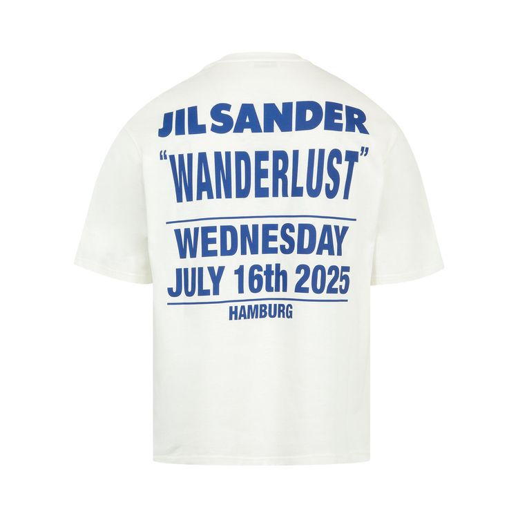 Jil Sander T Shirt With Print White