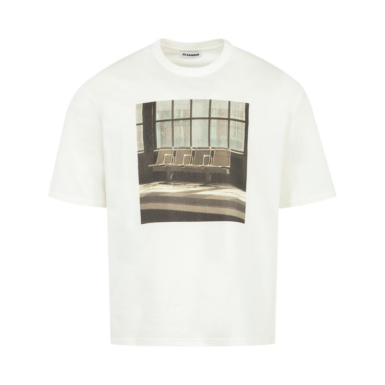 Jil Sander T Shirt With Print White