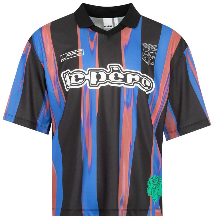 le PERE FC Amado Kit Jersey BlueBlack Stripe