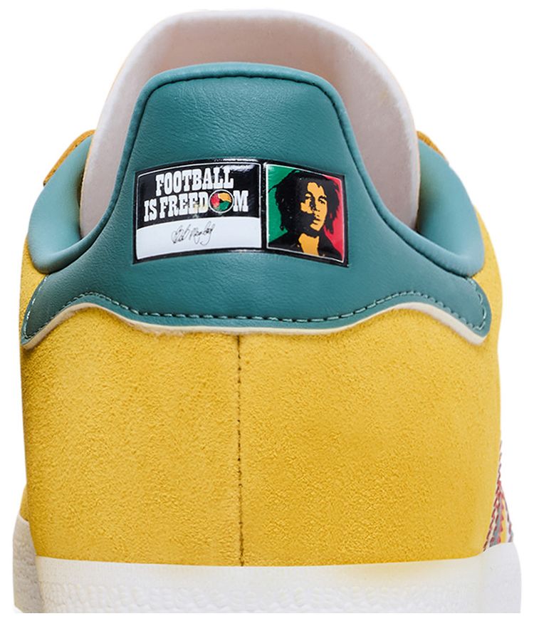 Bob Marley x adidas Gazelle Indoor Gold