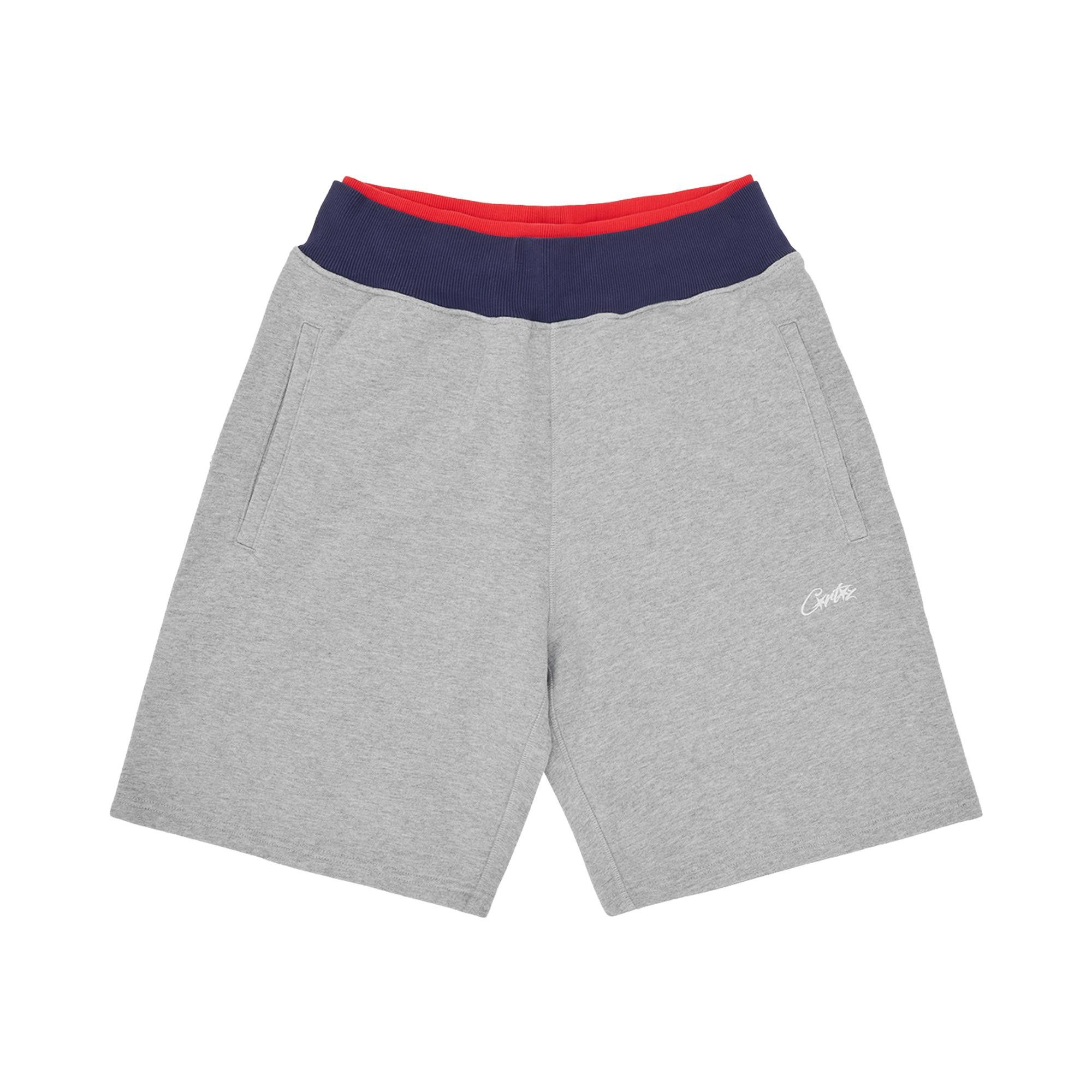 Buy Corteiz Hmp Double Up Sweatshort 'Heather Grey' - CRTZ0166 192