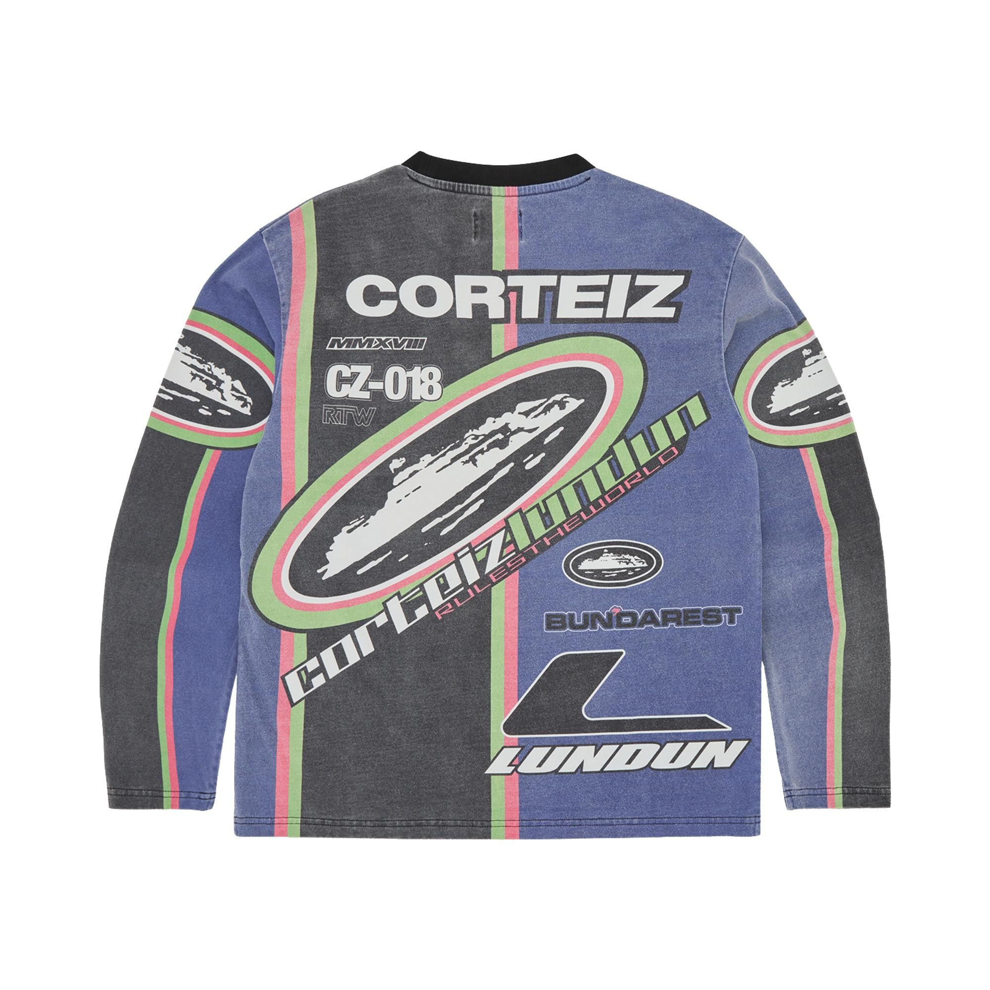 Buy Corteiz Supercross Cotton Jersey 'Blue' - CRTZ0419 425 | GOAT