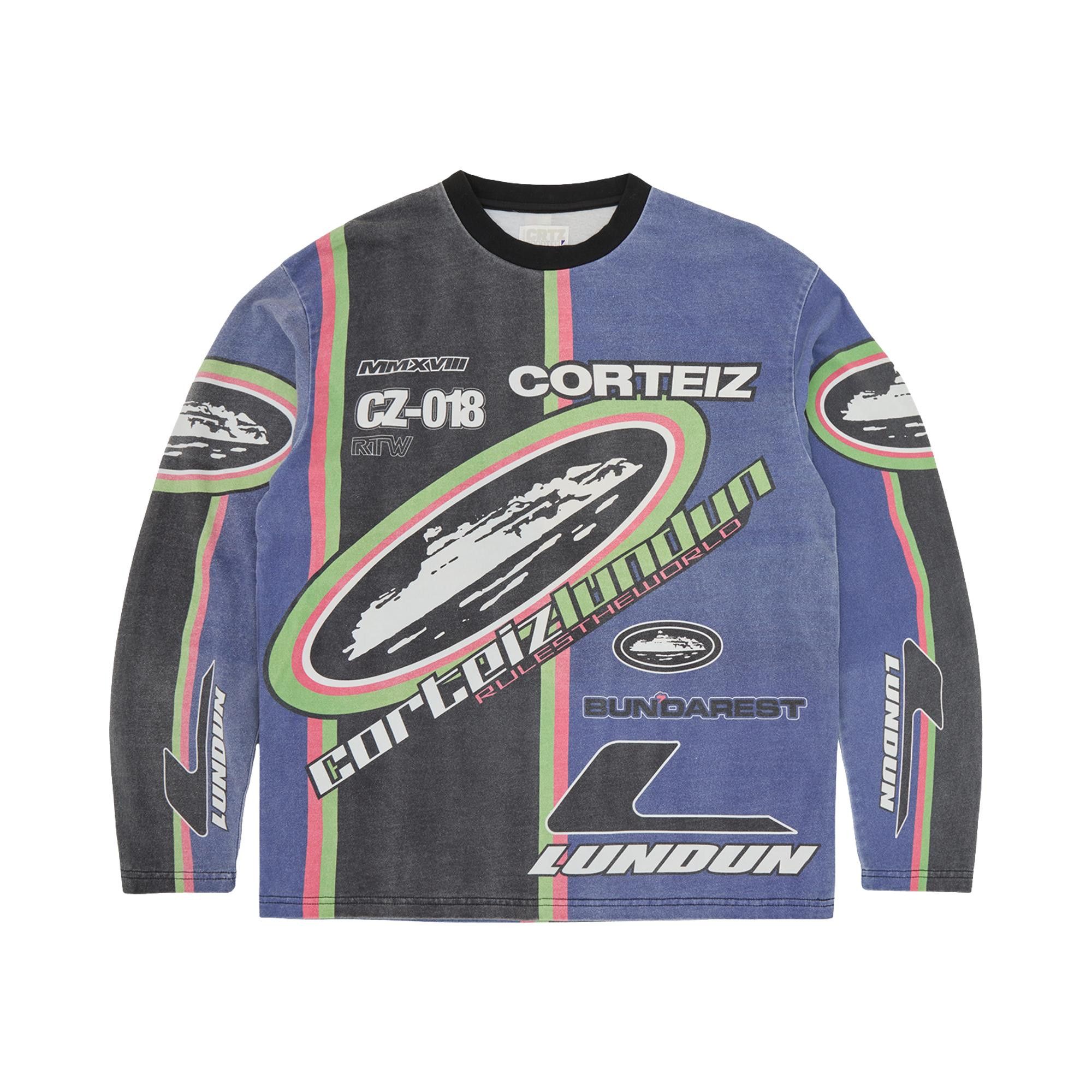 Buy Corteiz Supercross Cotton Jersey 'Blue' - CRTZ0419 425 | GOAT