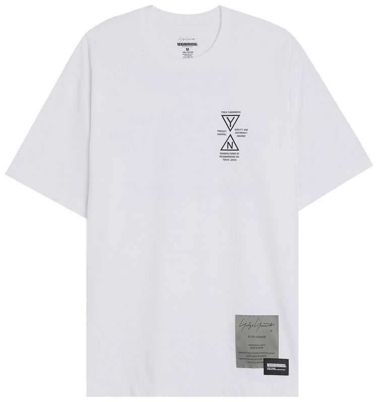Yohji Yamamoto Pour Homme Short Sleeve Tee 1 Grey