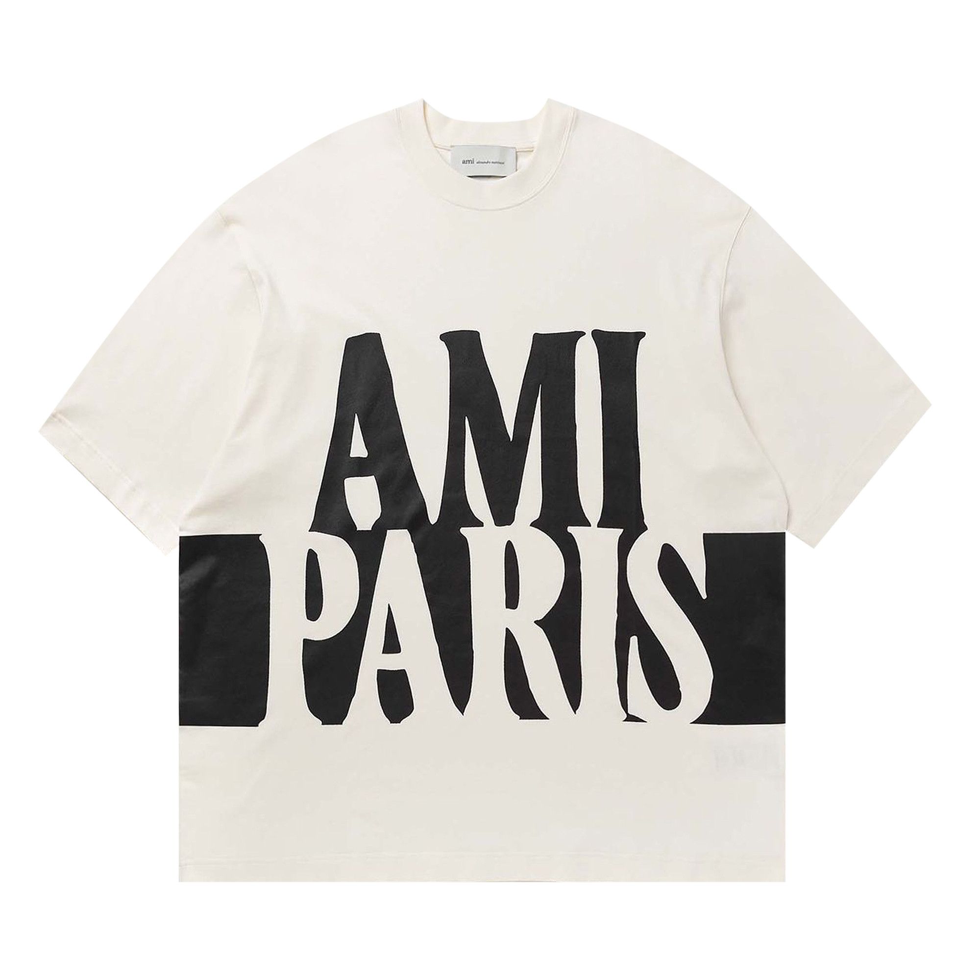 Buy Ami Oversize Fit Short-Sleeve T-Shirt With Ami Paris Print