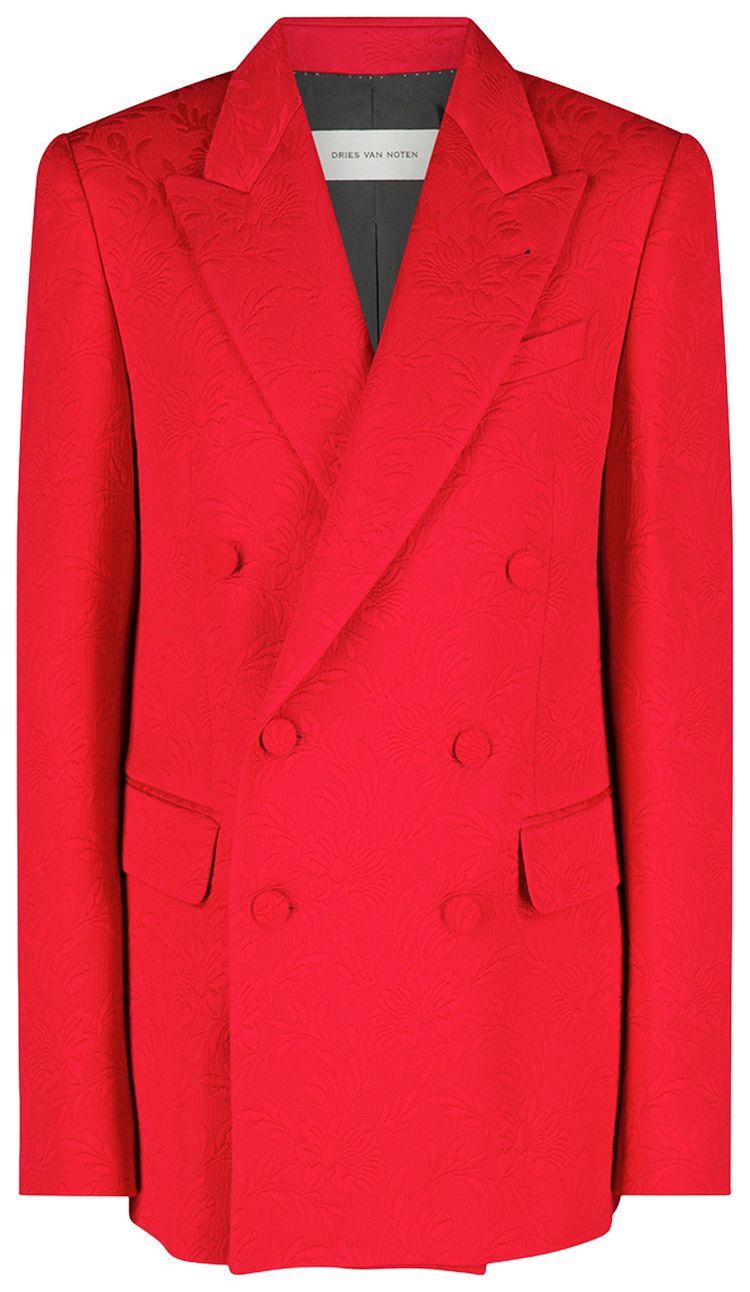 Dries Van Noten MW Jacket Red