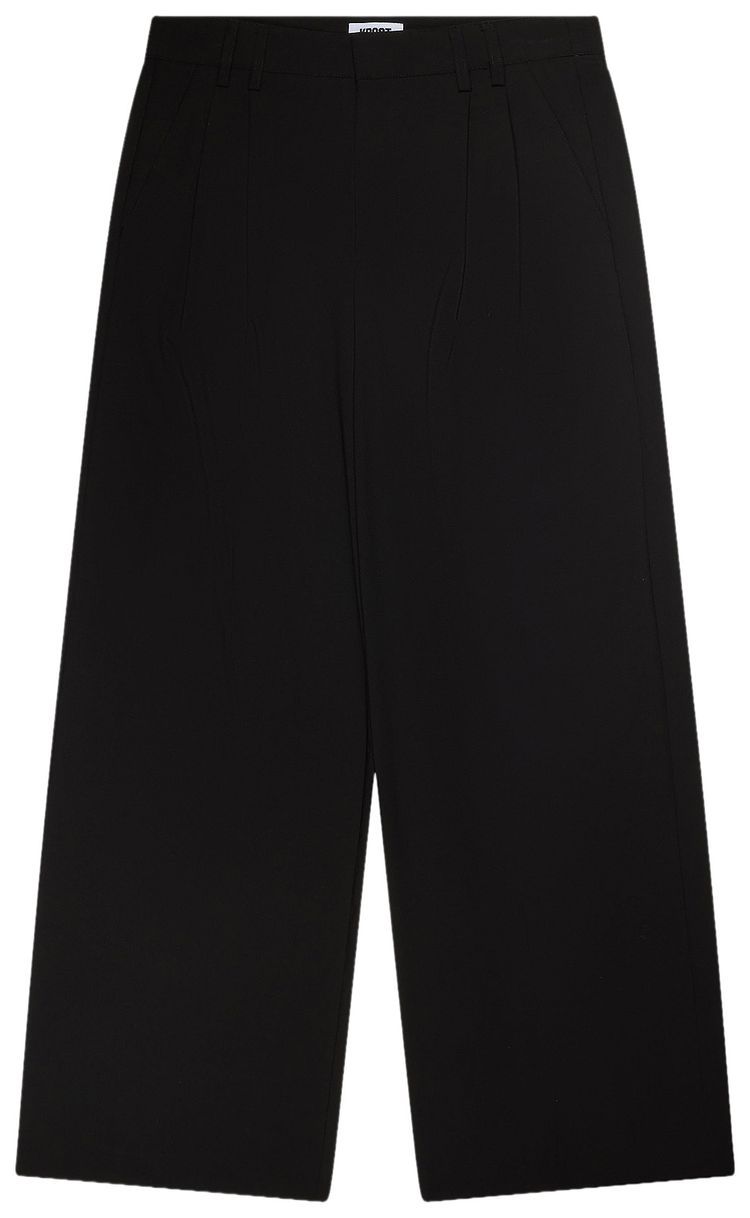 KROST Eco Doubled Pleated Trouser Black