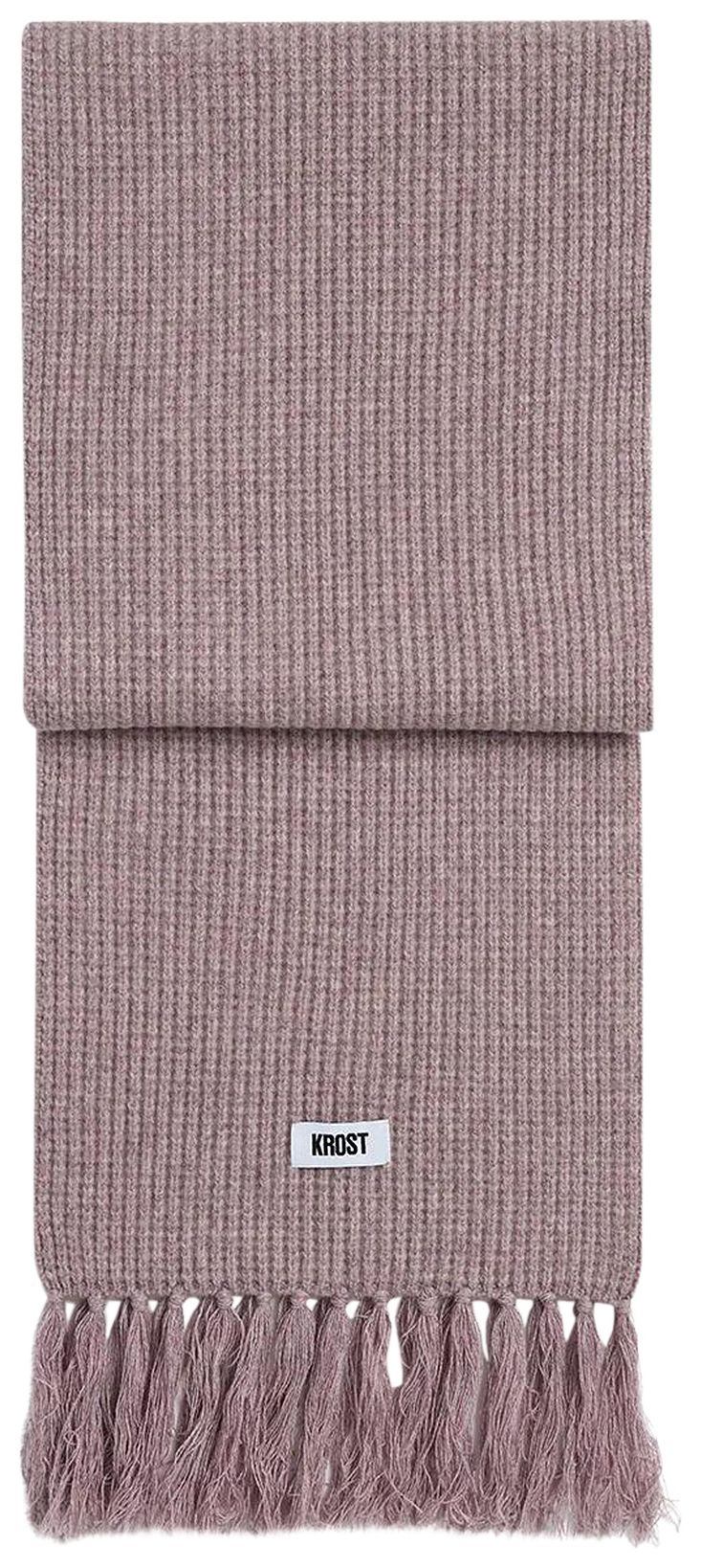 KROST Wool Speckle Scarf Mauve