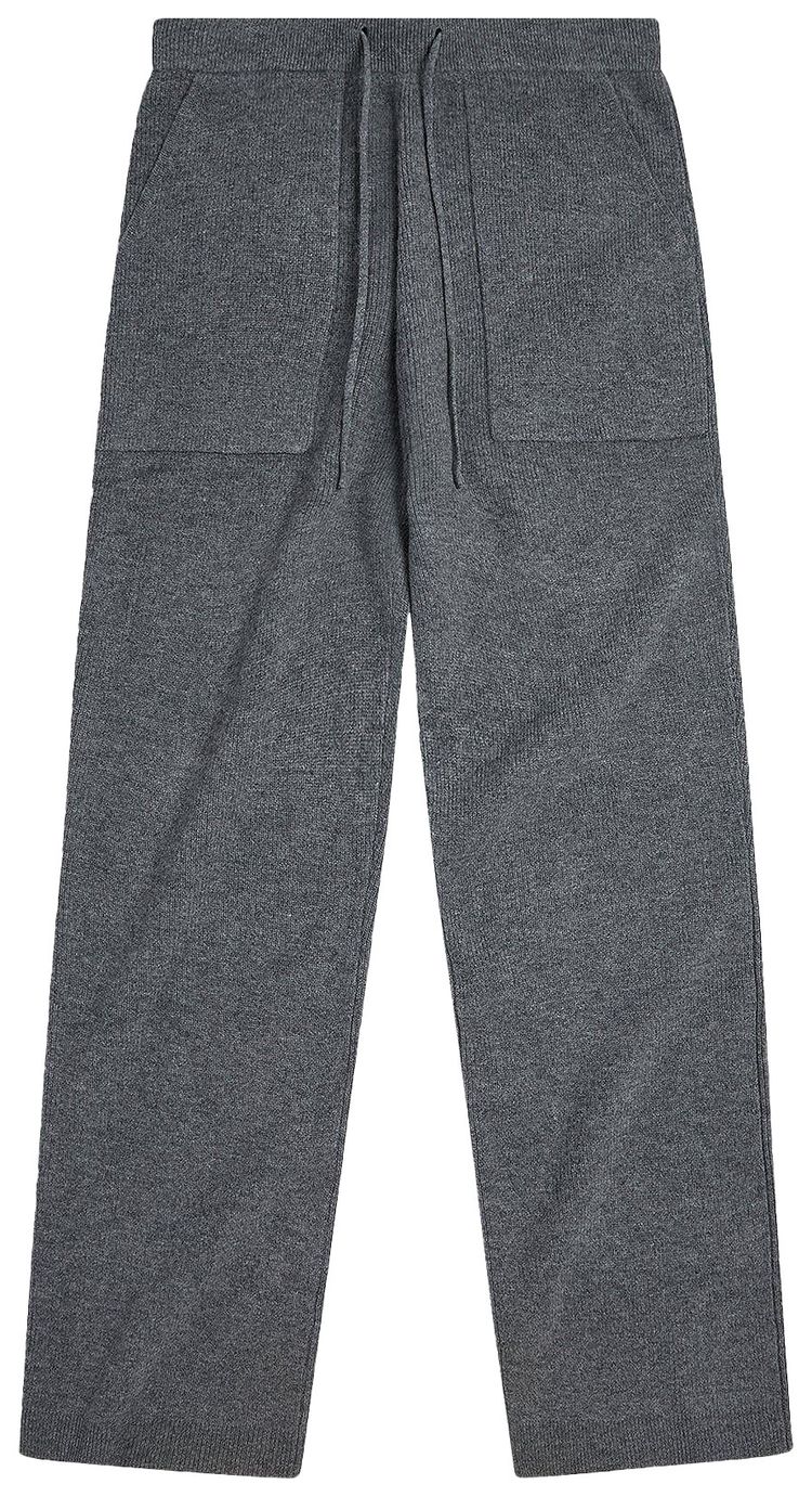 KROST Wool Knit Pants Gunmetal