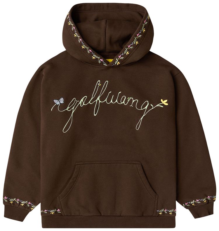 GOLF WANG Garden Hoodie Brown