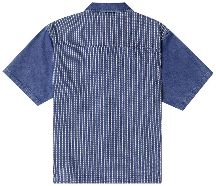 GOLF WANG Union 2 Work Shirt Blue