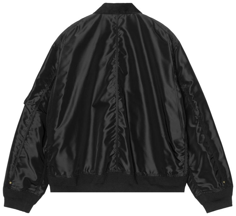 Sacai x Carhartt WIP Suiting x Duck Blouson Black