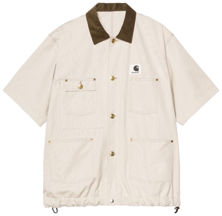 Sacai x Carhartt WIP Duck Shirt Ivory