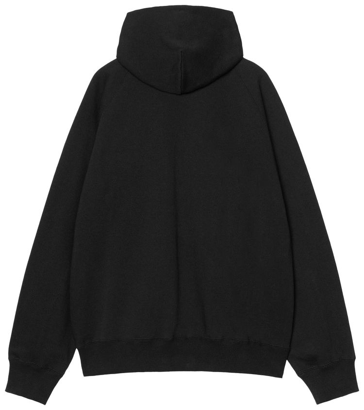 Sacai x Carhartt WIP Cotton Jersey Hoodie Black