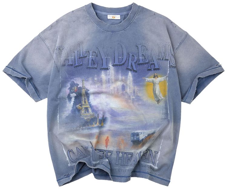 Vale Forever Can I See Heaven Tee Blue