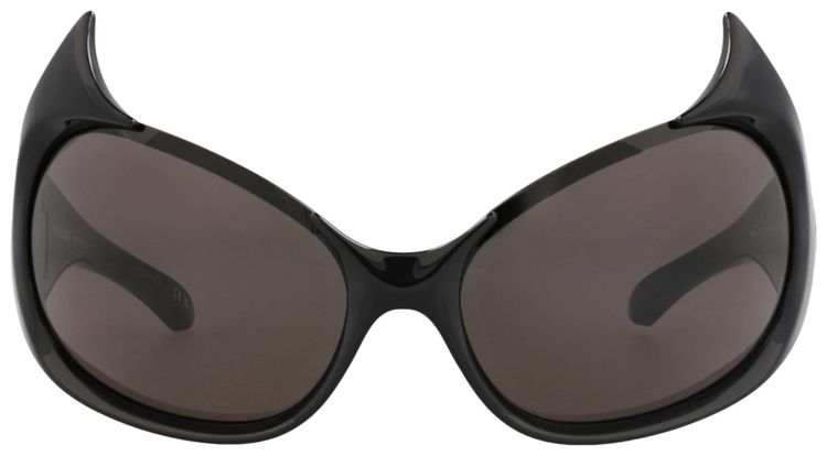 Balenciaga Shield Frame Bio Injection Sunglasses BlackGrey