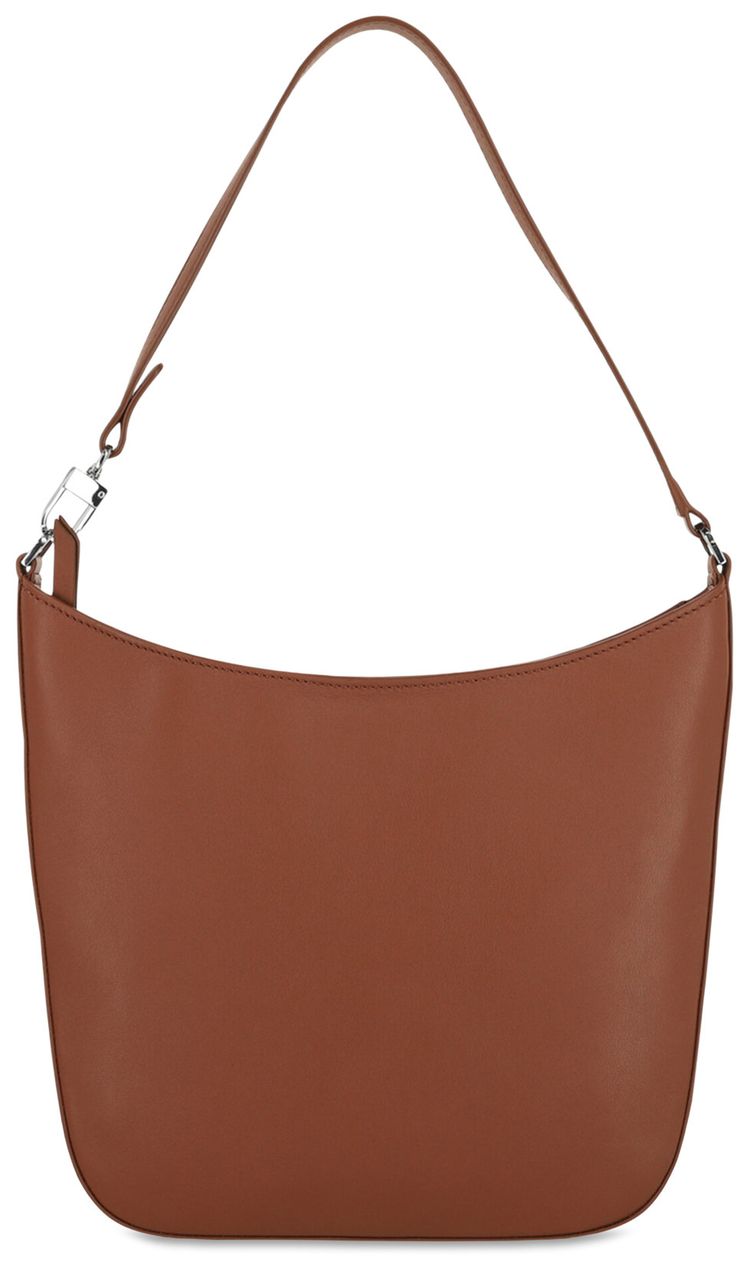 BY FAR Suli Nappa Shoulder Bag Brown