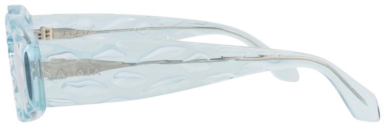 Alaia Cat Eye Frame Recycled Acetate Sunglasses Light Blue