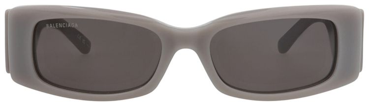 Balenciaga Square Frame Recycled Acetate Sunglasses Grey