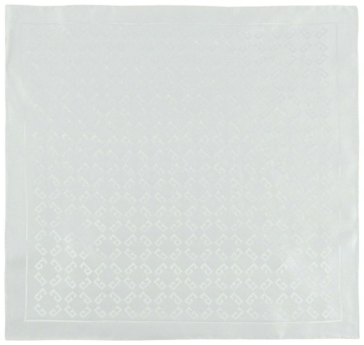 Givenchy 4G Monogram Pocket Square White