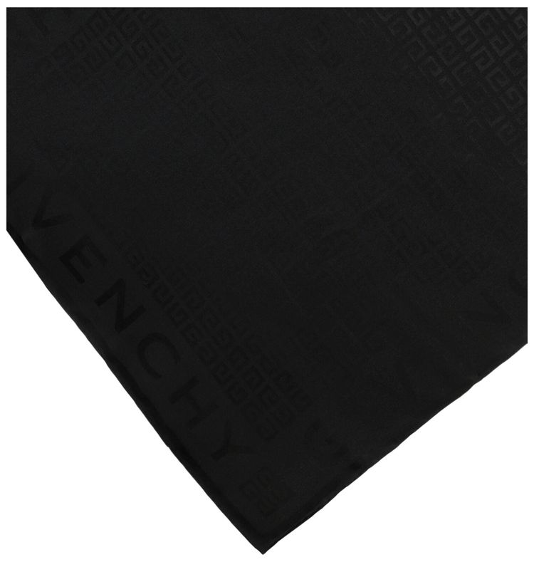 Givenchy 4G Silk Scarf Black
