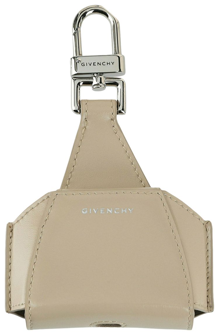 Givenchy Antigona Leather Airpods Case Natural