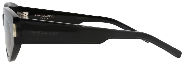Saint Laurent Cat Eye Frame Recycled Acetate Sunglasses Black