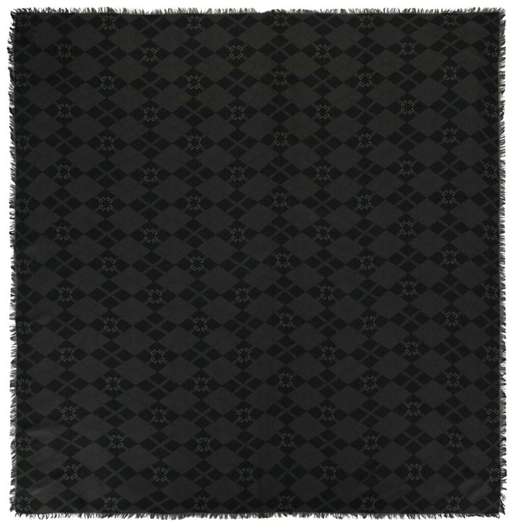 Givenchy Monogram 72 Scarf Charcoal