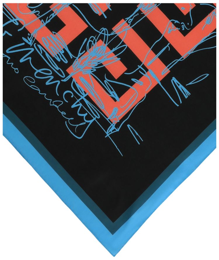 Givenchy x Tomo Campbell 4G Monogram Scarf Black