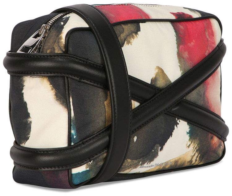 Alexander McQueen Harness Technical Fabric Camera Bag Multicolor