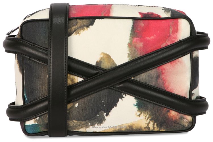 Alexander McQueen Harness Technical Fabric Camera Bag Multicolor