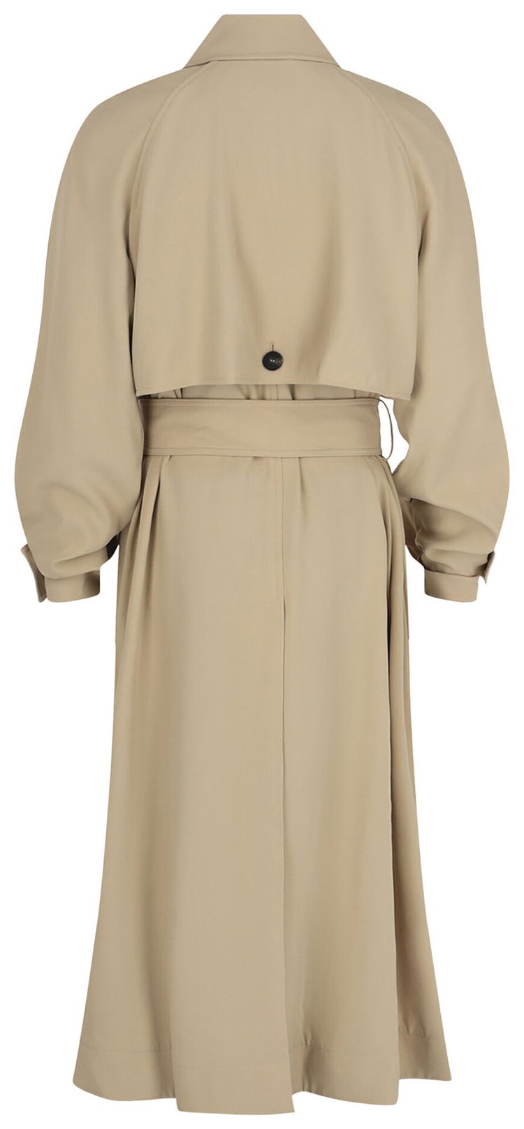 Ferragamo Wool Trench Coat Nude