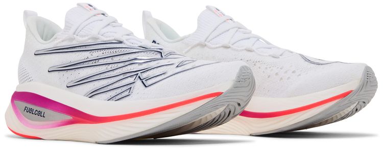 New Balance Wmns FuelCell SuperComp Elite v3 White Blue Magenta
