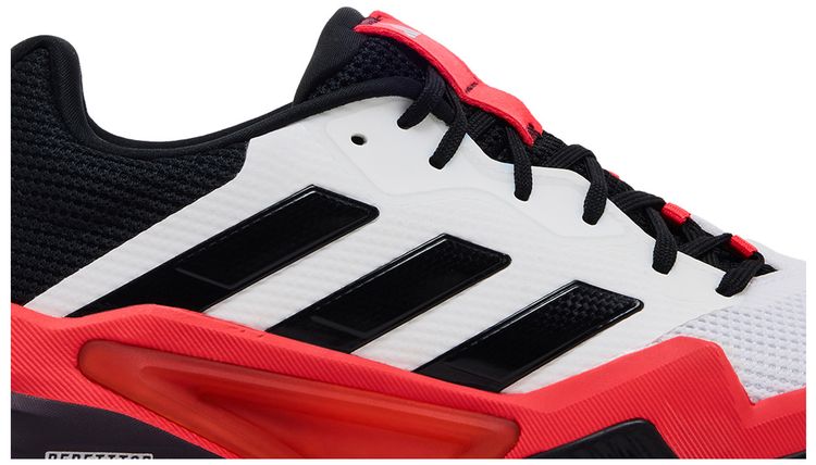 adidas Barricade 13 White Black Lucid Red