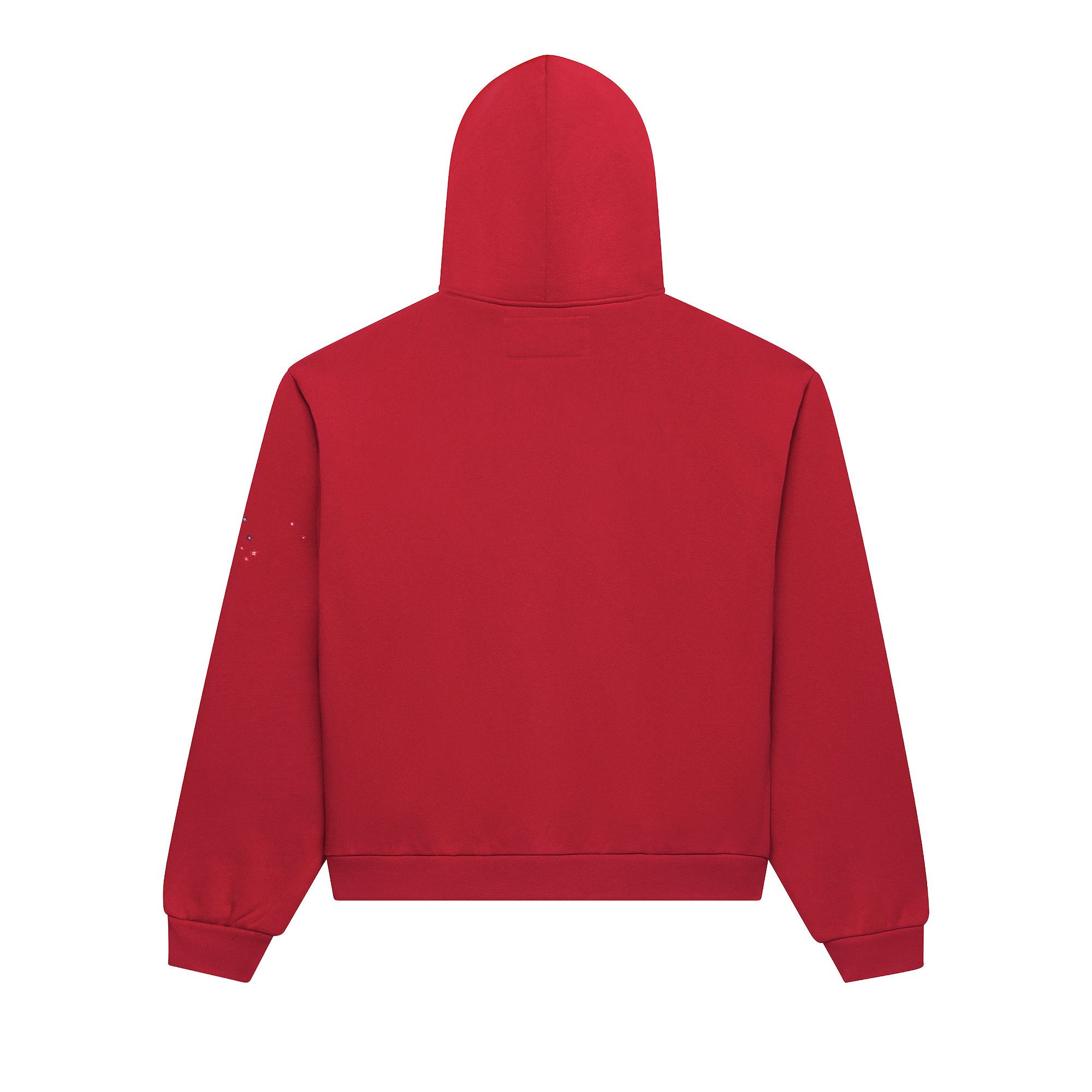 Buy Sp5der Angel Number Zip Hoodie 'Merlot' - ST044SS26MER | GOAT