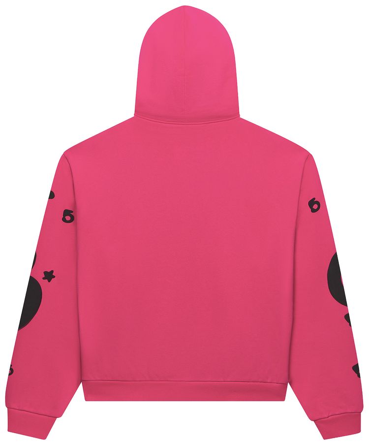 Sp5der Beluga Zip Up Pink